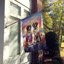 Load image into Gallery viewer, Saint Bernard Two Hearts House Flag