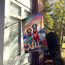 Load image into Gallery viewer, Saluki Two Hearts House Flag