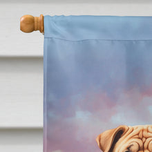 Load image into Gallery viewer, Shar Pei Two Hearts House Flag