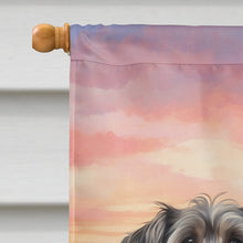 Load image into Gallery viewer, Tibetan Terrier Two Hearts House Flag