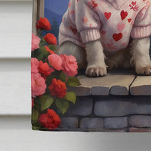 Load image into Gallery viewer, Westie Two Hearts House Flag