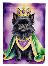 Load image into Gallery viewer, Affenpinscher King of Mardi Gras House Flag
