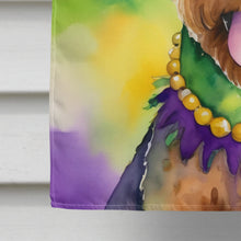 Load image into Gallery viewer, Airedale Terrier King of Mardi Gras House Flag