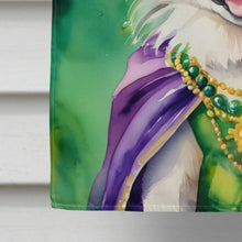 Load image into Gallery viewer, Alaskan Klee Kai King of Mardi Gras House Flag