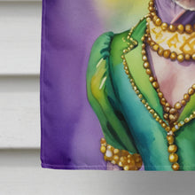 Load image into Gallery viewer, American Hairless Terrier King of Mardi Gras House Flag