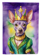 Load image into Gallery viewer, American Hairless Terrier King of Mardi Gras House Flag