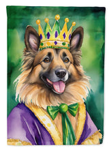 Load image into Gallery viewer, Belgian Tervuren King of Mardi Gras House Flag