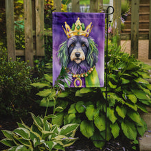 Load image into Gallery viewer, Bergamasco Sheepdog King of Mardi Gras Garden Flag - Vibrant Dog-Themed Yard Decor by Caroline's Treasures