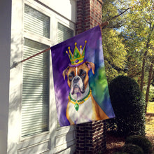 Load image into Gallery viewer, Boxer King of Mardi Gras House Flag