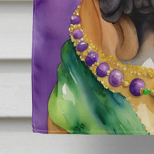 Load image into Gallery viewer, Bullmastiff King of Mardi Gras House Flag