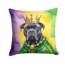 Load image into Gallery viewer, Cane Corso King of Mardi Gras Throw Pillow