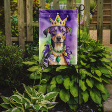 Load image into Gallery viewer, Catahoula King of Mardi Gras Garden Flag - Vibrant Dog-Themed Yard Decor by Caroline's Treasures