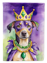 Load image into Gallery viewer, Catahoula King of Mardi Gras Garden Flag - Vibrant Dog-Themed Yard Decor by Caroline's Treasures