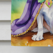Load image into Gallery viewer, Cavalier Spaniel King of Mardi Gras House Flag