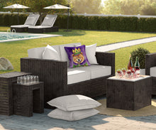 Load image into Gallery viewer, Chow Chow King of Mardi Gras Throw Pillow