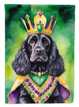 Load image into Gallery viewer, Cocker Spaniel King of Mardi Gras Garden Flag - Vibrant Dog-Themed Yard Decor by Caroline's Treasures