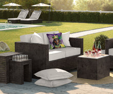 Load image into Gallery viewer, Dachshund King of Mardi Gras Throw Pillow