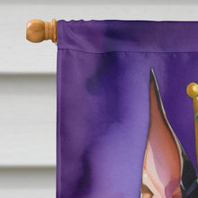 Load image into Gallery viewer, Doberman Pinscher King of Mardi Gras House Flag