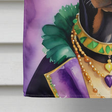 Load image into Gallery viewer, Doberman Pinscher King of Mardi Gras House Flag
