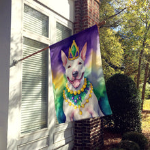Load image into Gallery viewer, English Bull Terrier King of Mardi Gras House Flag