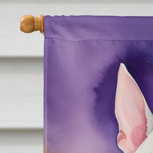 Load image into Gallery viewer, English Bull Terrier King of Mardi Gras House Flag
