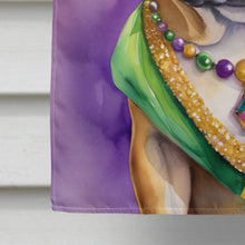 Load image into Gallery viewer, French Bulldog King of Mardi Gras House Flag