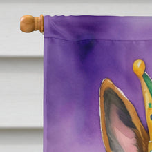 Load image into Gallery viewer, German Shepherd King of Mardi Gras House Flag
