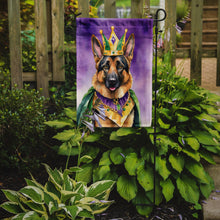 Load image into Gallery viewer, German Shepherd King of Mardi Gras Garden Flag - Vibrant Dog-Themed Yard Decor by Caroline's Treasures