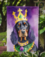 Load image into Gallery viewer, Gordon Setter King of Mardi Gras Garden Flag - Vibrant Dog-Themed Yard Decor by Caroline's Treasures