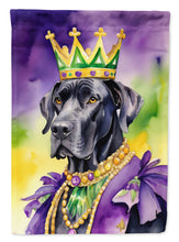 Load image into Gallery viewer, Great Dane King of Mardi Gras Garden Flag - Vibrant Dog-Themed Yard Decor by Caroline's Treasures