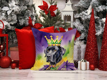Load image into Gallery viewer, Great Dane King of Mardi Gras Throw Pillow