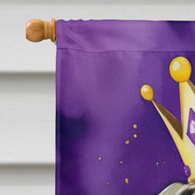 Load image into Gallery viewer, Great Dane King of Mardi Gras House Flag