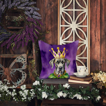 Load image into Gallery viewer, Great Dane King of Mardi Gras Throw Pillow