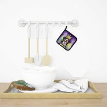 Load image into Gallery viewer, Greater Swiss Mountain Dog King of Mardi Gras Pot Holders - Set of 2 Decorative Kitchen Helpers | Made in the USA