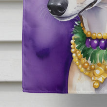 Load image into Gallery viewer, Greyhound King of Mardi Gras House Flag
