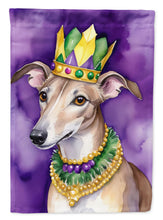 Load image into Gallery viewer, Greyhound King of Mardi Gras House Flag