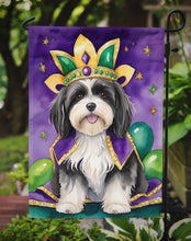 Load image into Gallery viewer, Havanese King of Mardi Gras Garden Flag - Vibrant Dog-Themed Yard Decor by Caroline's Treasures