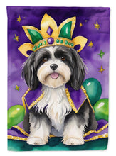 Load image into Gallery viewer, Havanese King of Mardi Gras Garden Flag - Vibrant Dog-Themed Yard Decor by Caroline's Treasures