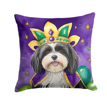 Load image into Gallery viewer, Havanese King of Mardi Gras Throw Pillow