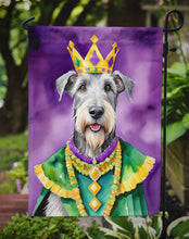 Load image into Gallery viewer, Irish Wolfhound King of Mardi Gras Garden Flag - Vibrant Dog-Themed Yard Decor by Caroline's Treasures