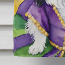 Load image into Gallery viewer, Japanese Chin King of Mardi Gras House Flag