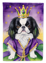 Load image into Gallery viewer, Japanese Chin King of Mardi Gras House Flag