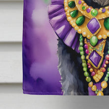 Load image into Gallery viewer, Kerry Blue Terrier King of Mardi Gras House Flag