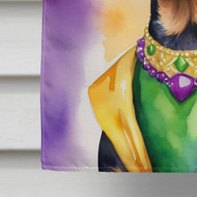Load image into Gallery viewer, Manchester Terrier King of Mardi Gras House Flag