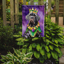 Load image into Gallery viewer, Neapolitan Mastiff King of Mardi Gras Garden Flag - Vibrant Dog-Themed Yard Decor by Caroline's Treasures