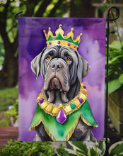 Load image into Gallery viewer, Neapolitan Mastiff King of Mardi Gras Garden Flag - Vibrant Dog-Themed Yard Decor by Caroline's Treasures