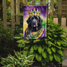 Load image into Gallery viewer, Newfoundland King of Mardi Gras Garden Flag - Vibrant Dog-Themed Yard Decor by Caroline's Treasures