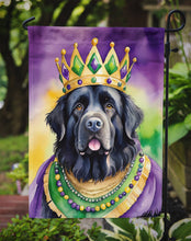 Load image into Gallery viewer, Newfoundland King of Mardi Gras Garden Flag - Vibrant Dog-Themed Yard Decor by Caroline's Treasures