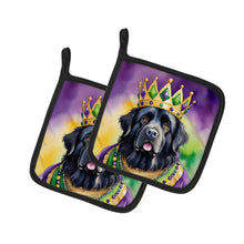 Load image into Gallery viewer, Newfoundland King of Mardi Gras Pot Holders - Set of 2 Decorative Kitchen Helpers | Made in the USA