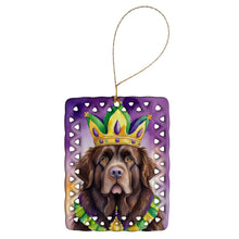 Load image into Gallery viewer, Newfoundland King of Mardi Gras Porcelain Ornament